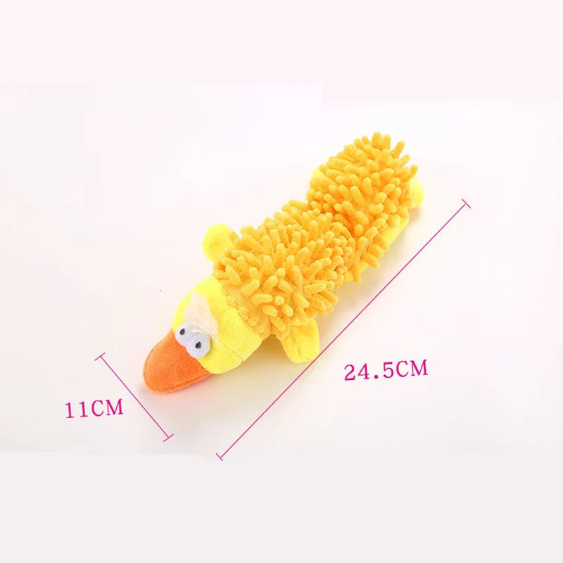 Squeaky Plush Dog Chew Toy