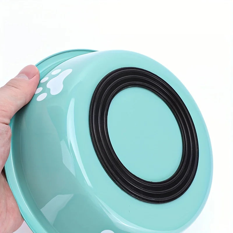1Pcs Premium Stainless Steel Pet Food & Water Bowl