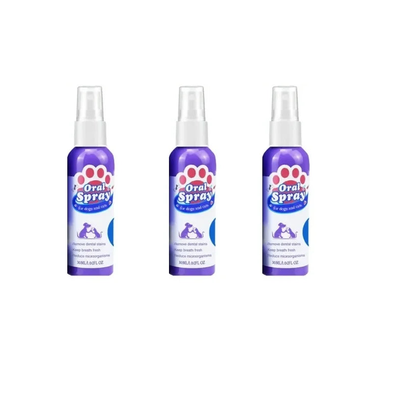 Pet Teeth Cleaning Spray for Fresh Breath