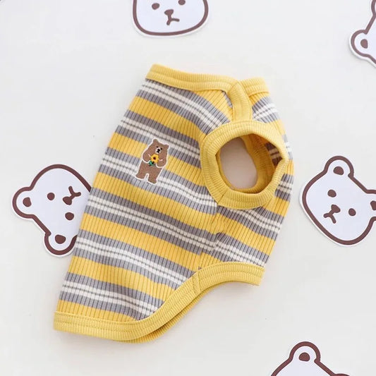 Striped Dog Vest