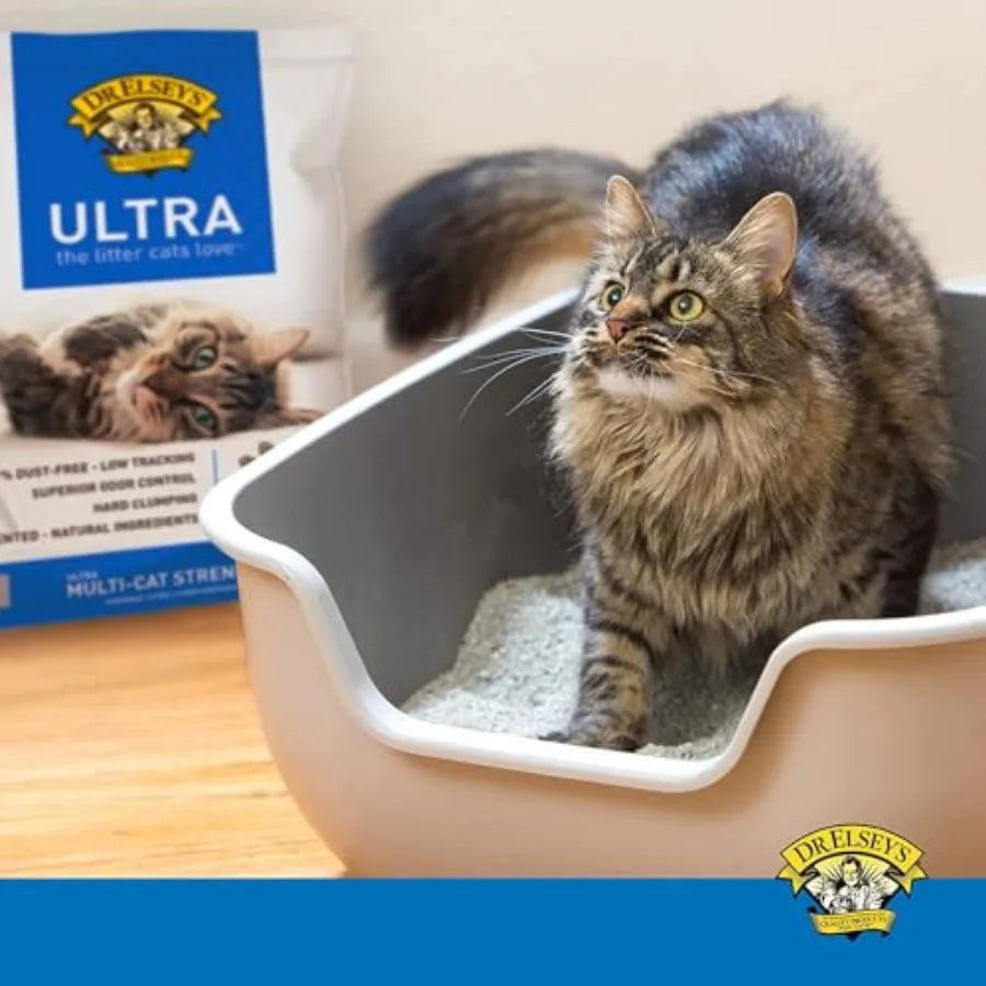 Ultra Unscented Clumping Clay Cat Litter (40 lb)