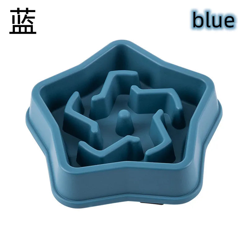 Non-Slip Slow Feeder Bowl for Dogs & Cats