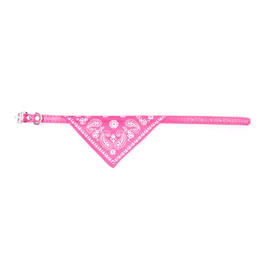 Printed Pet Bandana Collar