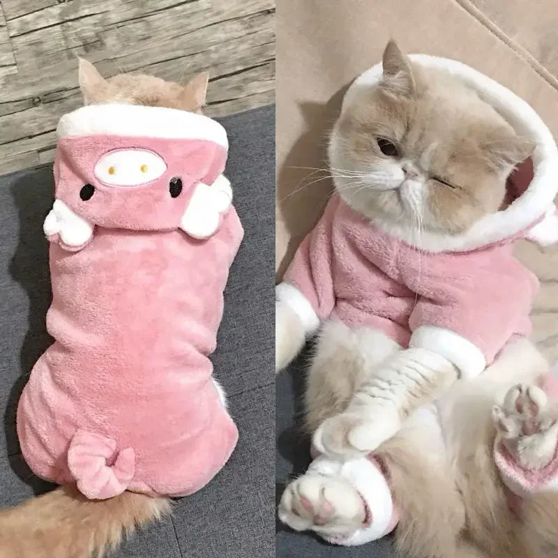 Coral Fleece Pet Costume