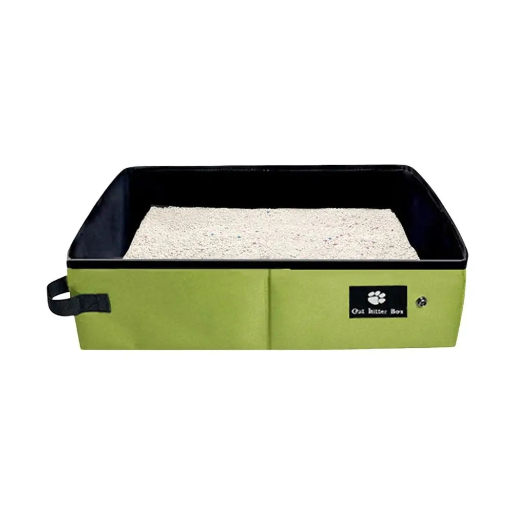 Portable Foldable Travel Cat Litter Box