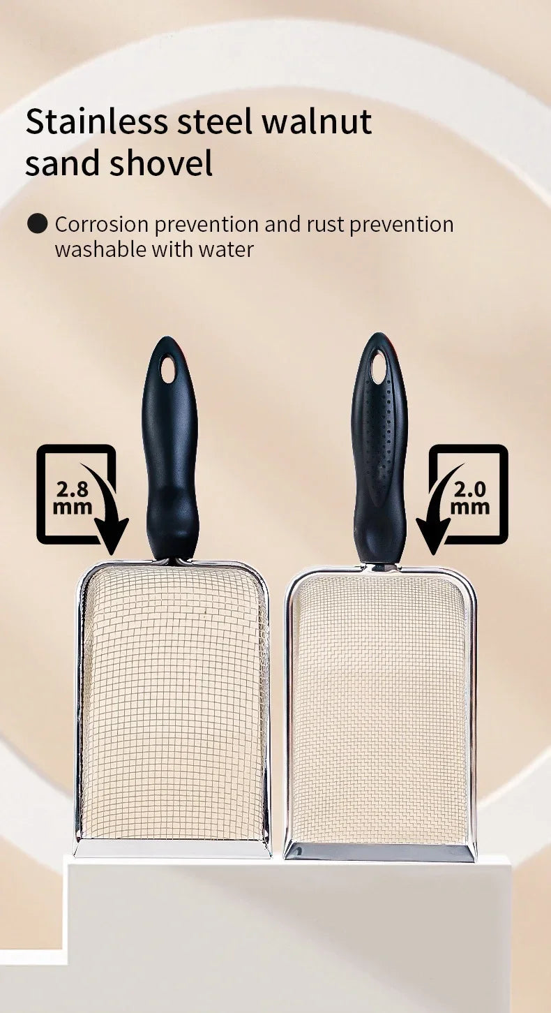 Stainless Steel Cat Litter Scoop