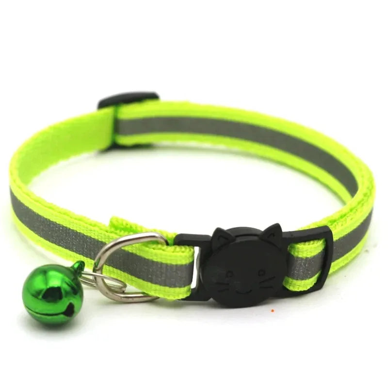 Adjustable Cat Collar with Bell