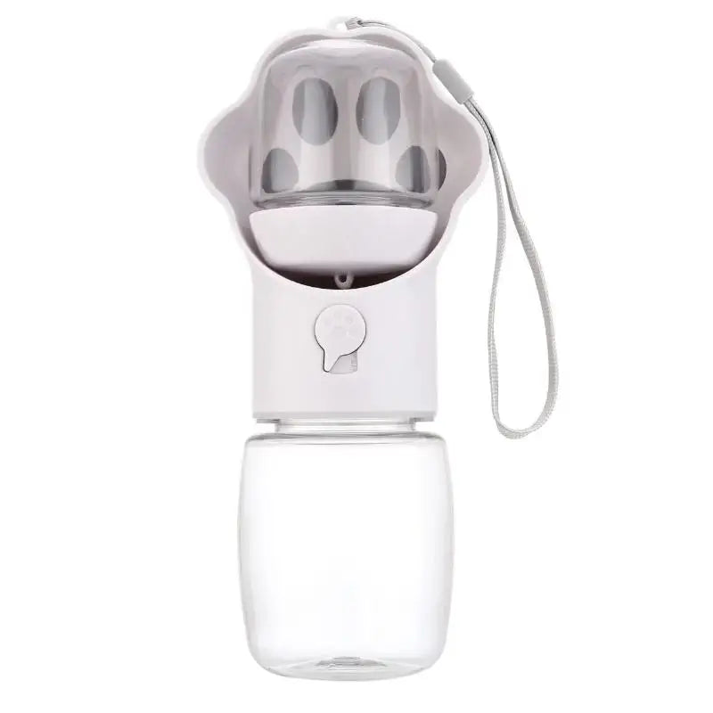 2-in-1 Pet Water Bottle & Food Dispenser