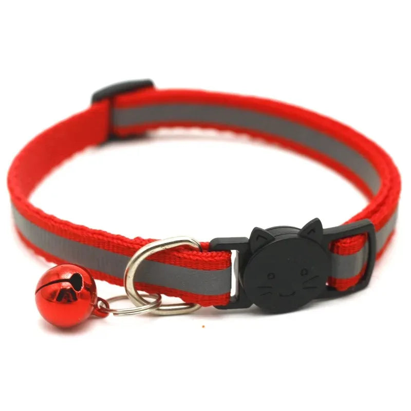 Adjustable Cat Collar with Bell