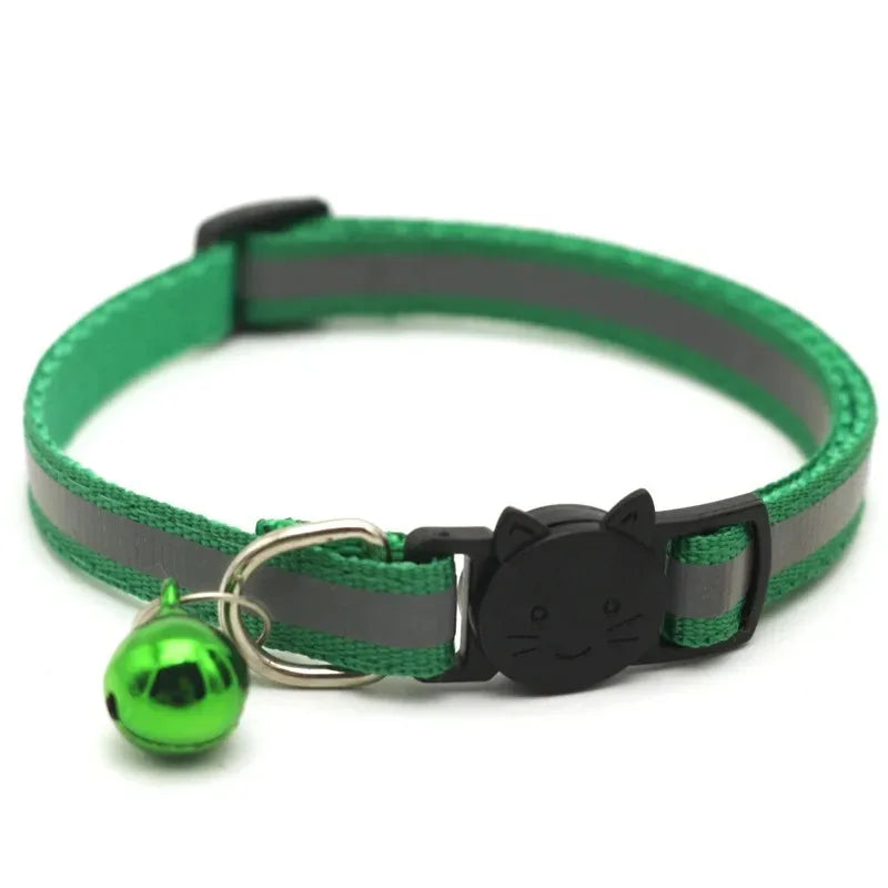 Adjustable Cat Collar with Bell