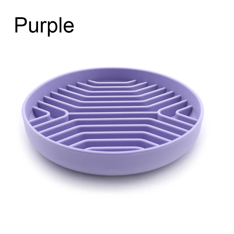 Silicone Slow Feeder & Lick Mat for Cats & Dogs
