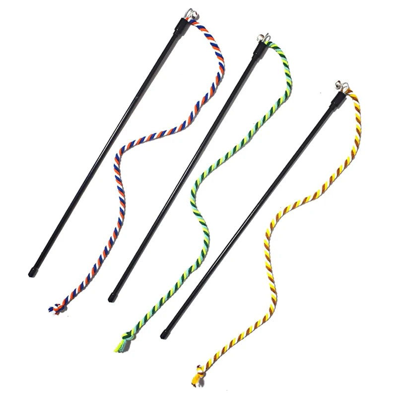 Interactive Cat Teaser Wand Toy