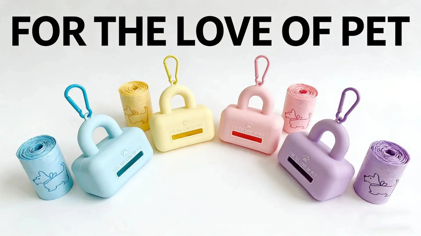 Silicone Pet Waste Bag Dispenser