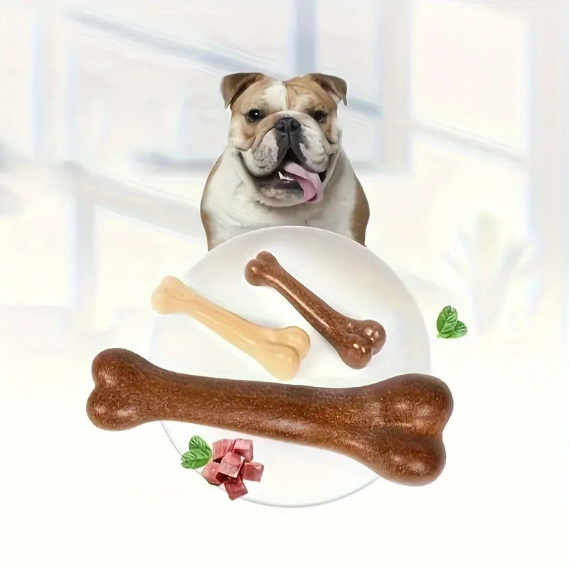 Beef Flavored Durable Dog Chew Bone Toy