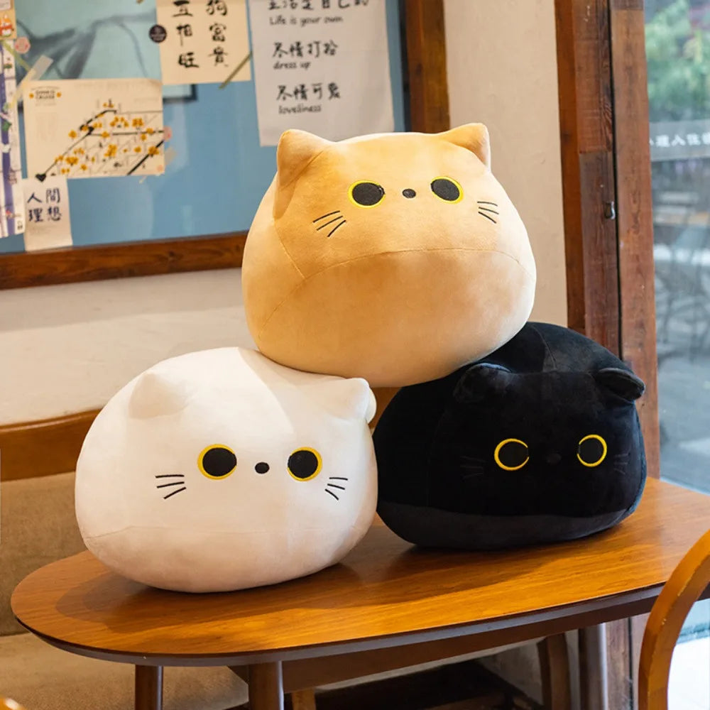 Black Cat Plush Pillow Toy