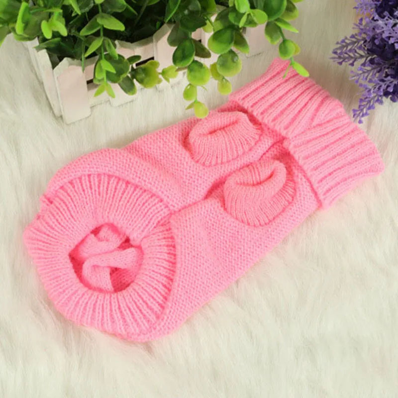 Knitted Dog Sweater