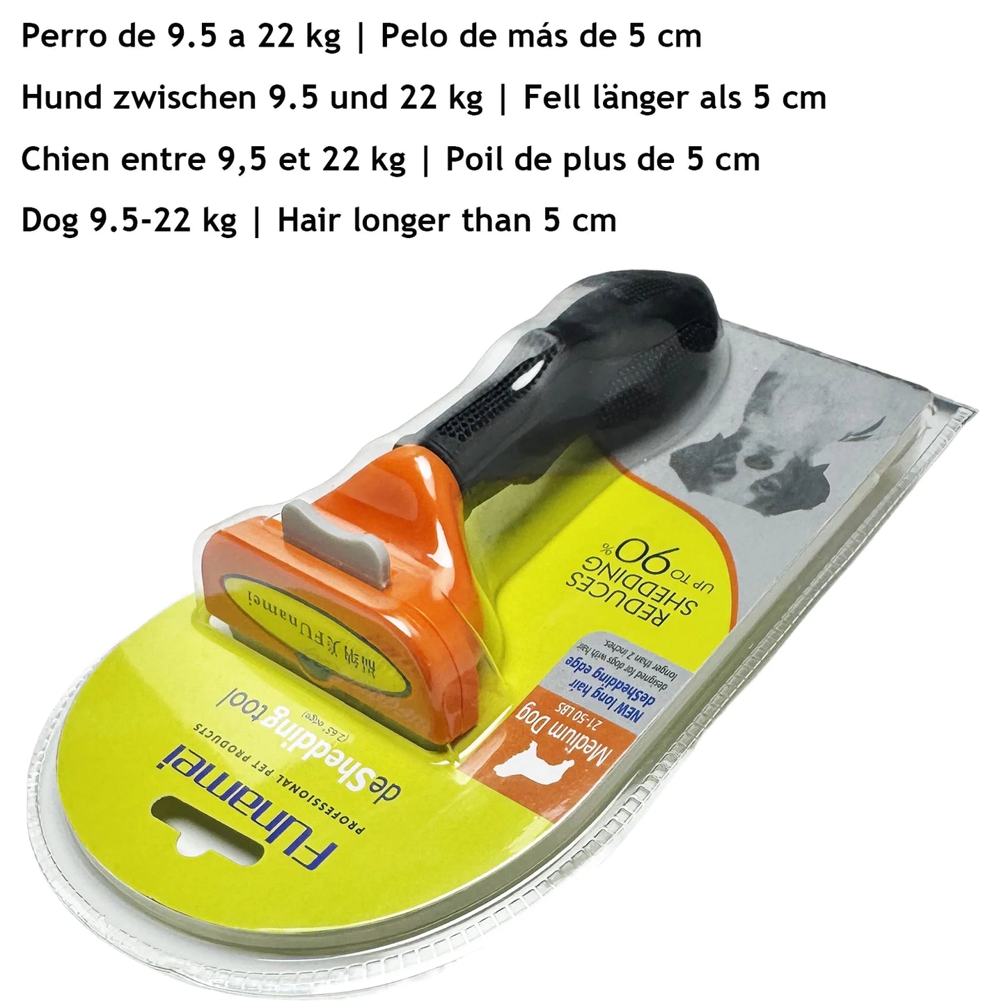 Pet Grooming Brush & Knot Remover Comb