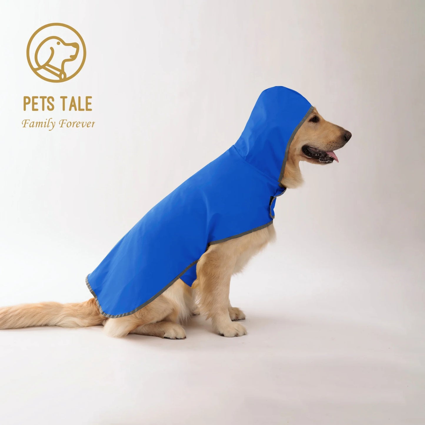 Double-Layer Reversible Dog Raincoat