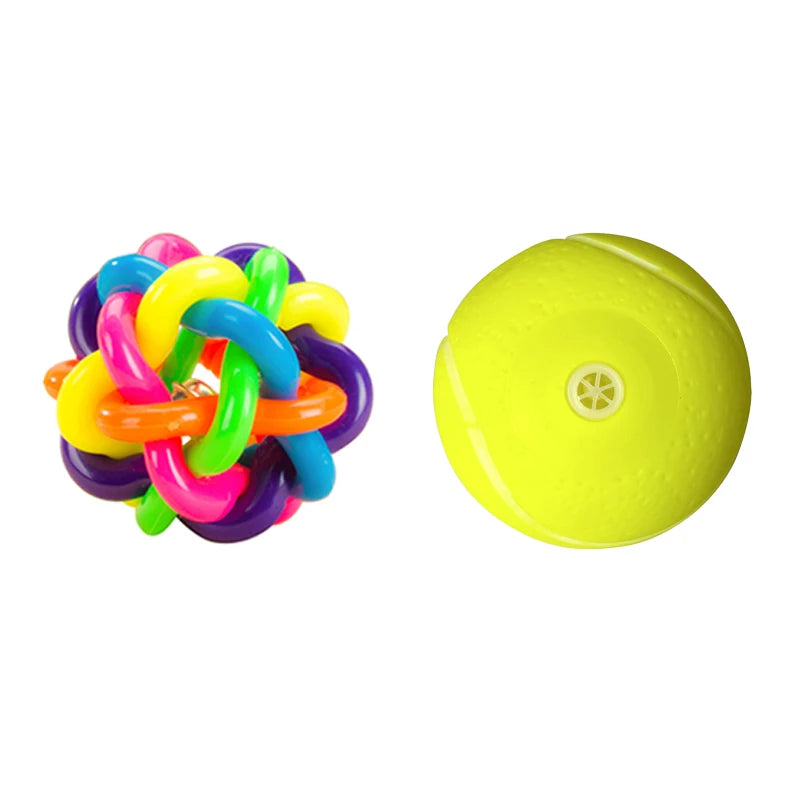 Squeaky Rubber Dog Ball Toy