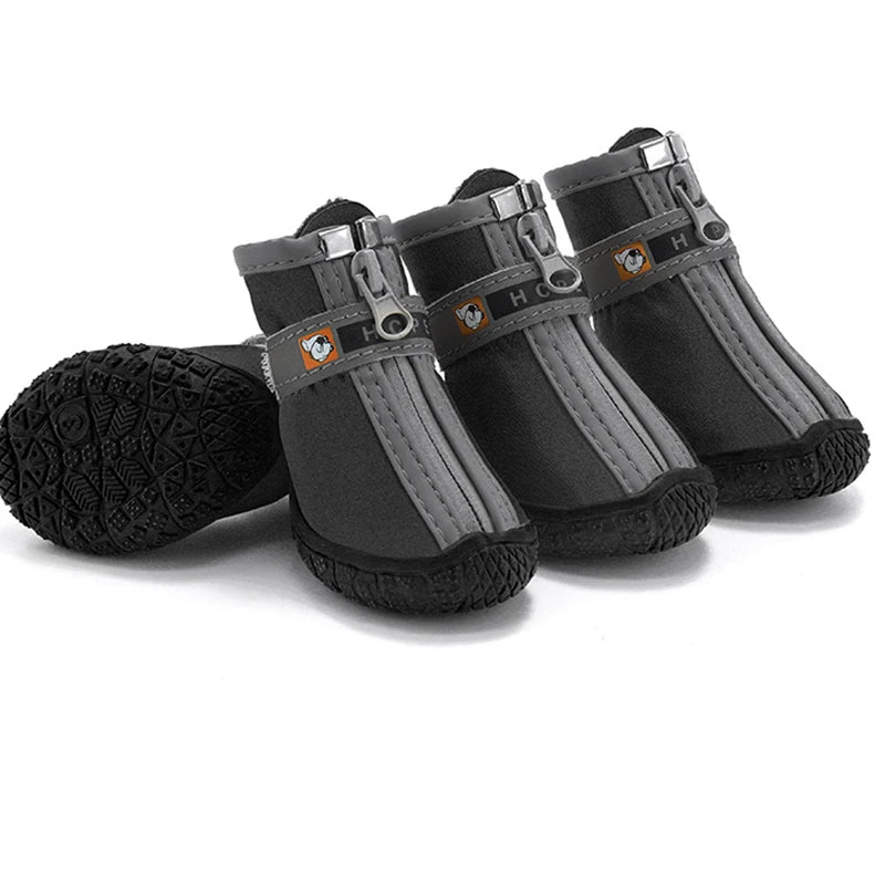 Warm Non-Slip Dog Paw Boots