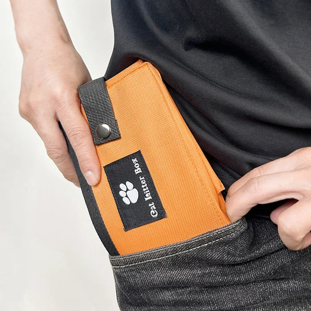 Portable Foldable Travel Cat Litter Box