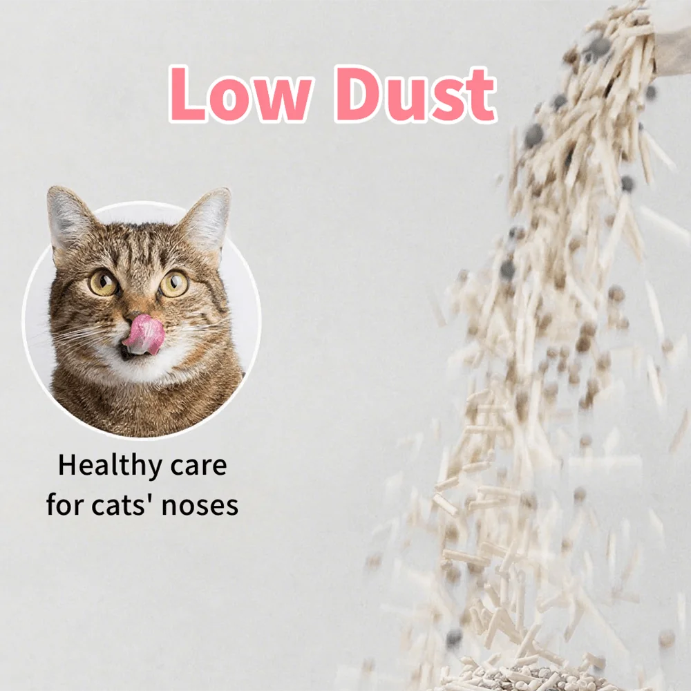 Tofu Cat Litter 5-in-1 Low Dust Odor Control