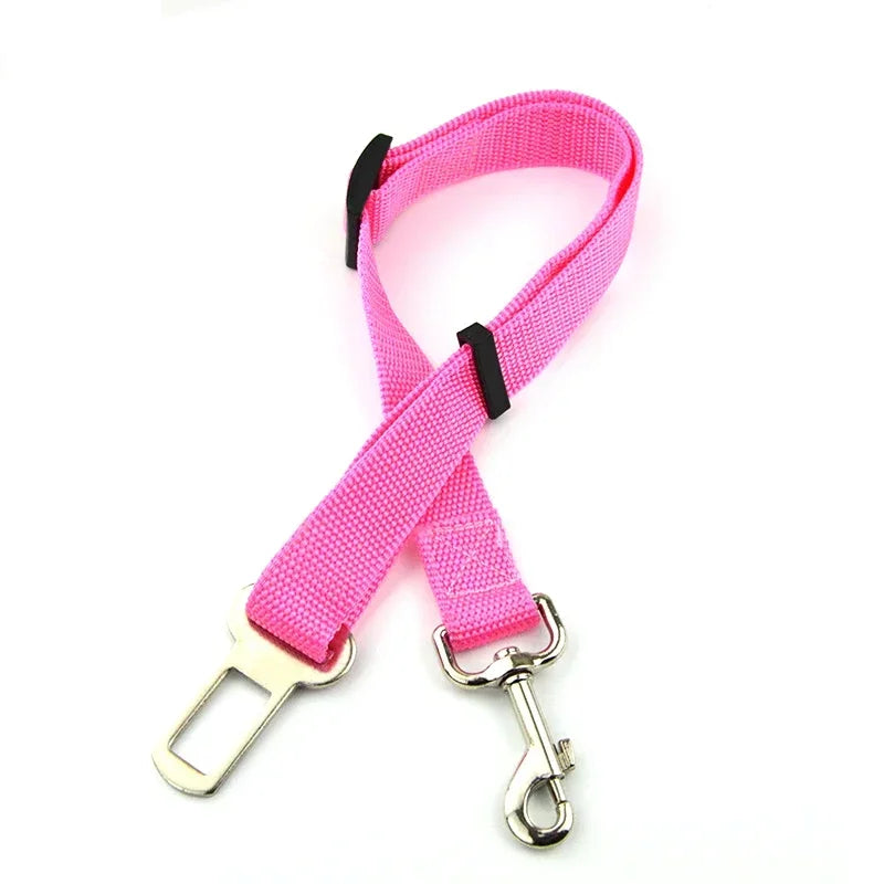 Adjustable Pet Car Seat Belt Safety Leash