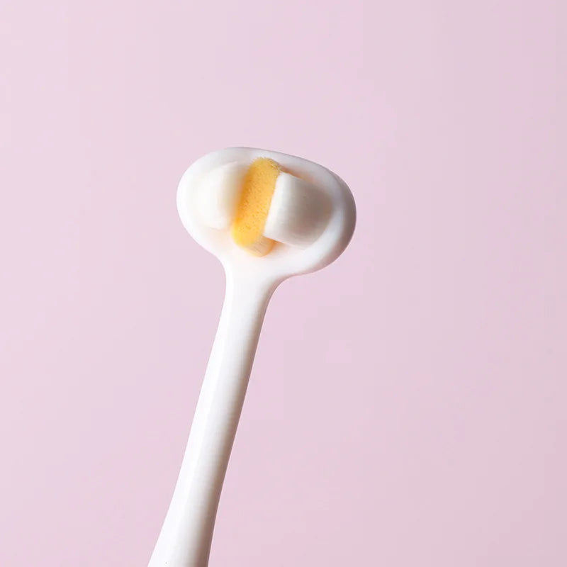 3-Sided Soft Pet Toothbrush