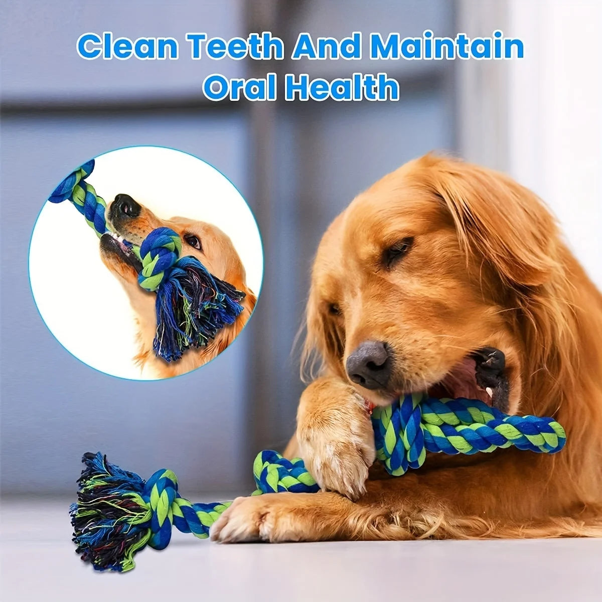 Durable Knot Rope Dog Toy