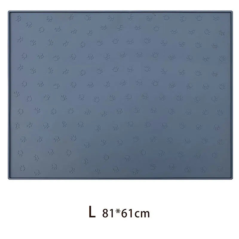 Silicone Waterproof Non-Slip Pet Feeding & Litter Mat