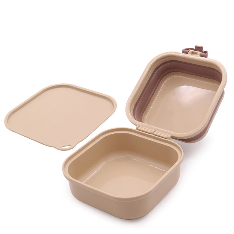 2-in-1 Foldable Pet Travel Bowls