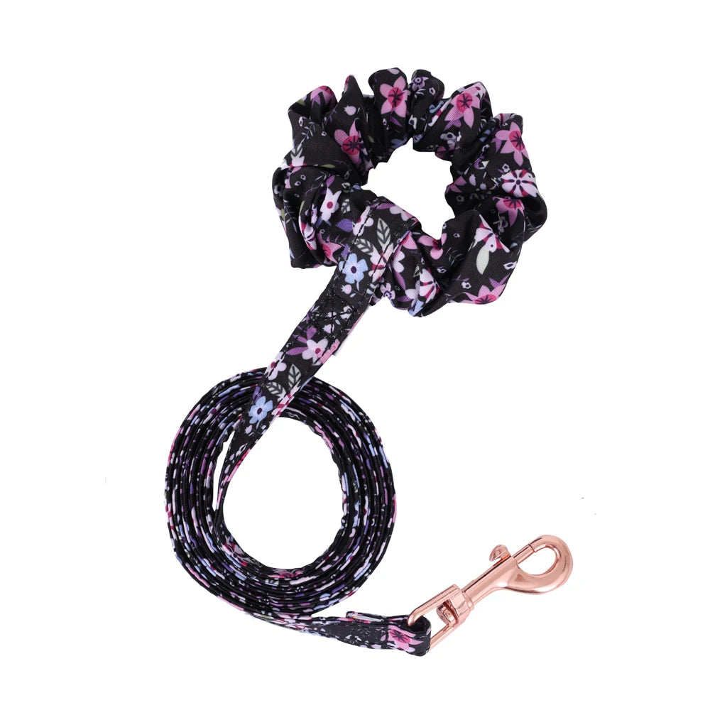 Soft Adjustable Dog Harness & Leash Set