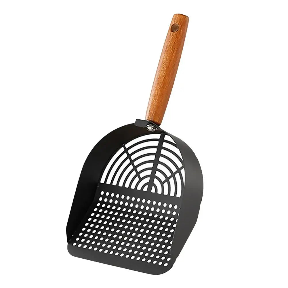 Stainless Steel Cat Litter Scoop with Long Handle