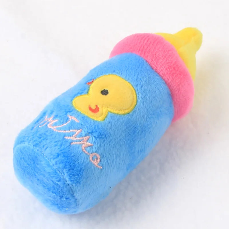Plush Squeaky Bone Dog Toy