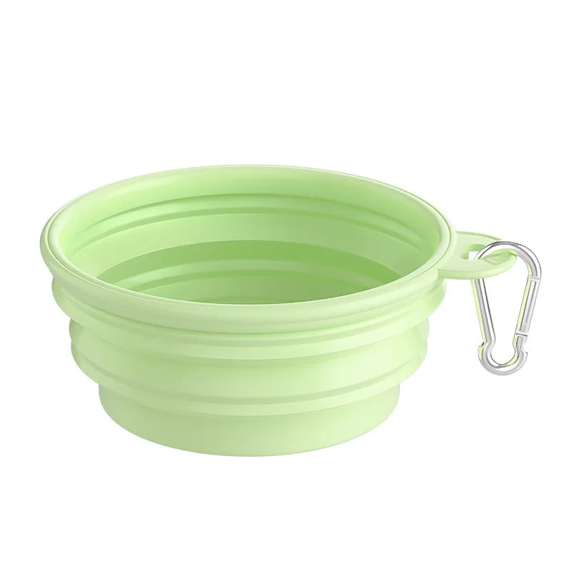 Collapsible Silicone Pet Travel Bowl (350ml/1000ml)