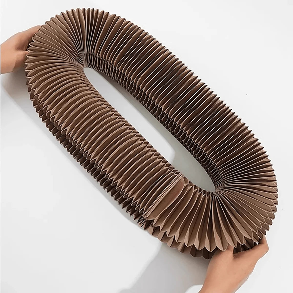 Foldable Cat Scratcher Toy with Bell & Catnip