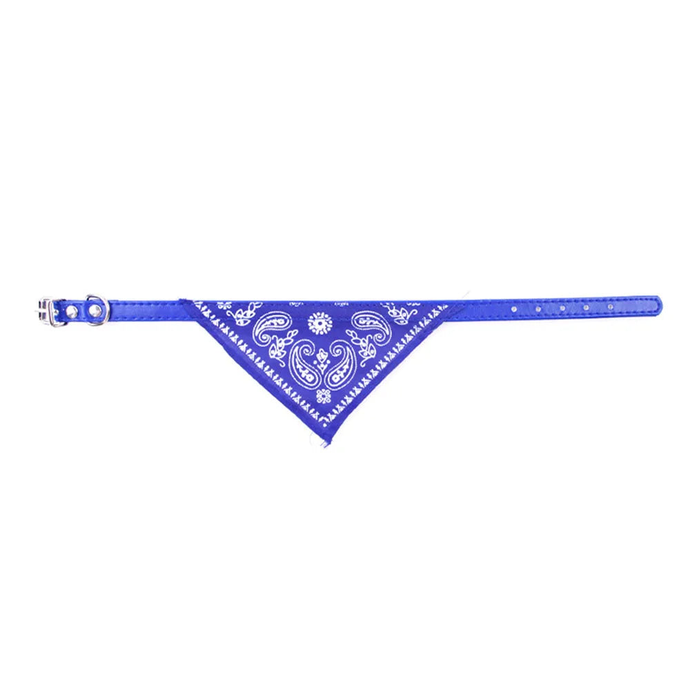 Printed Pet Bandana Collar