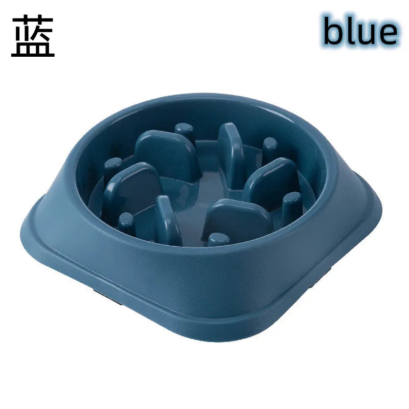 Non-Slip Slow Feeder Bowl for Dogs & Cats