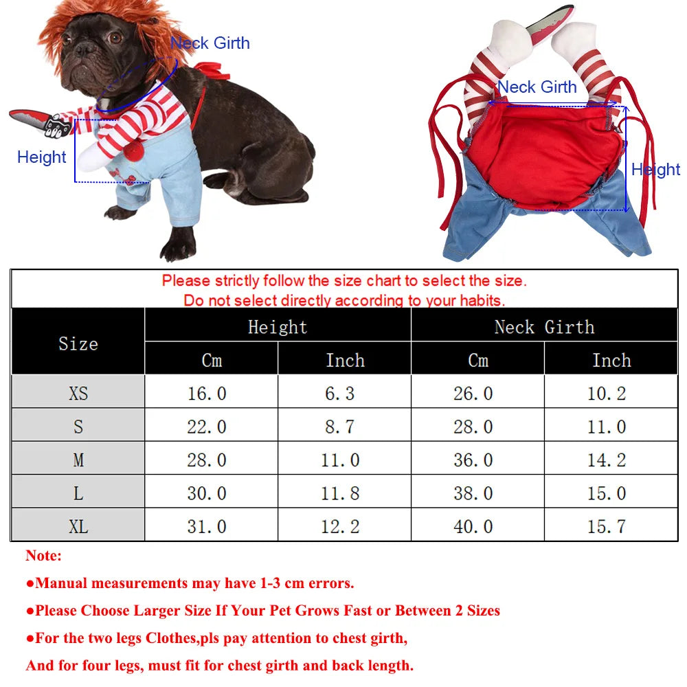 Halloween Pet Cosplay Costume