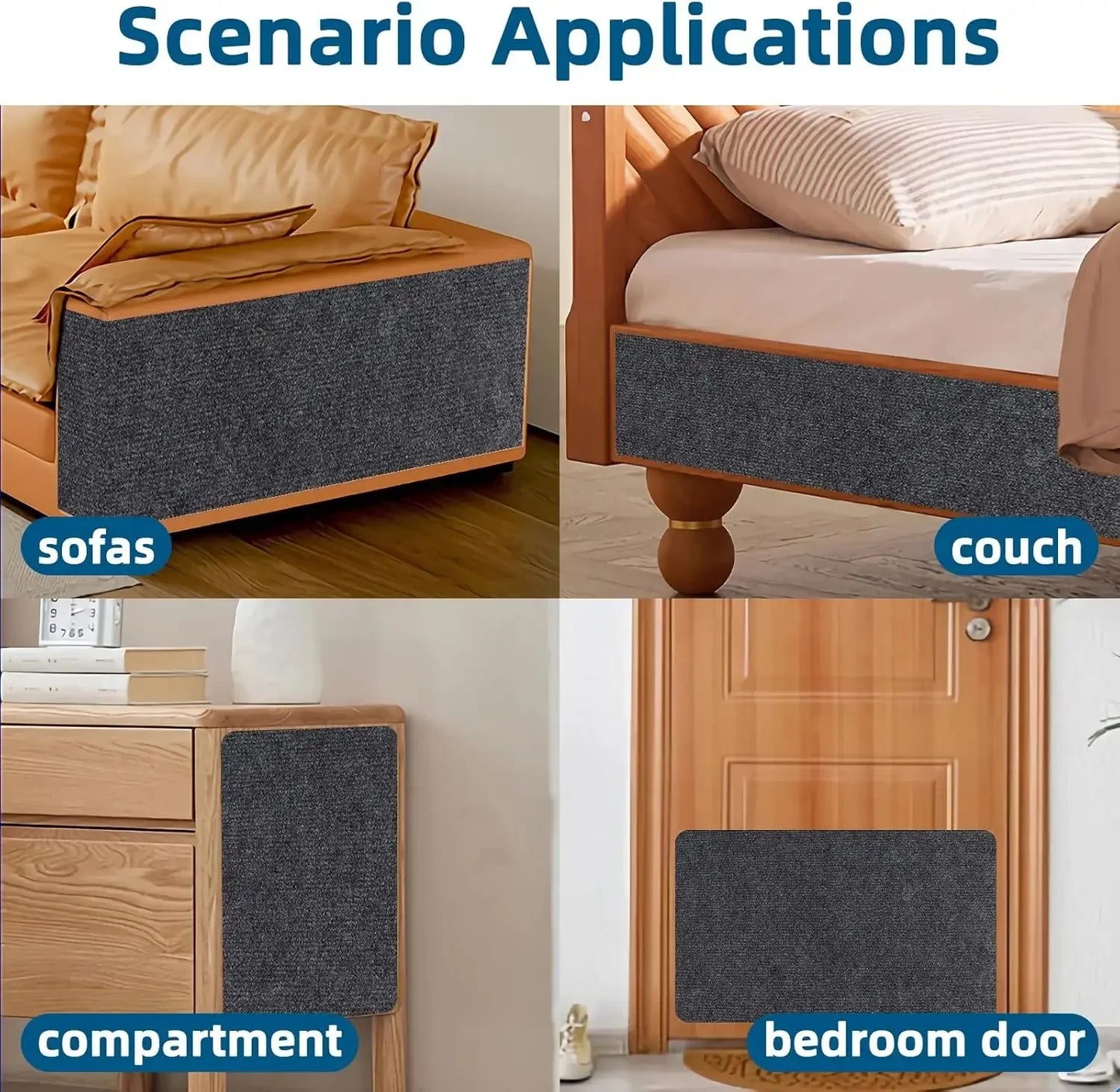 Self-Adhesive Cat Scratcher & Furniture Protector