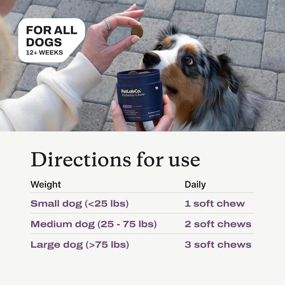Probiotic Chews for Dogs