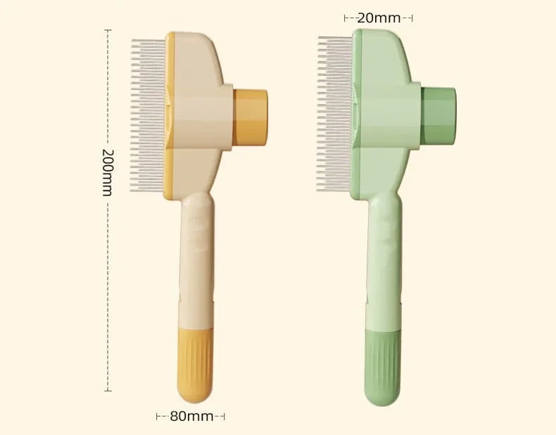 Self-Cleaning Pet Grooming Brush