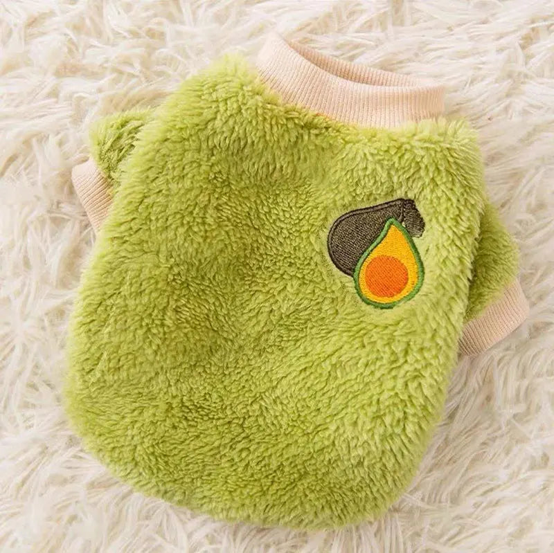 Fruit Print Pet Hoodie