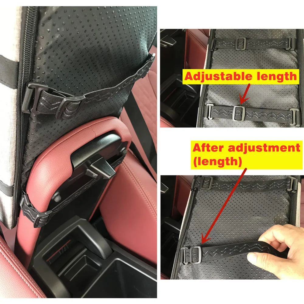 Portable Console Booster Car Seat & Carrier for Small Pets