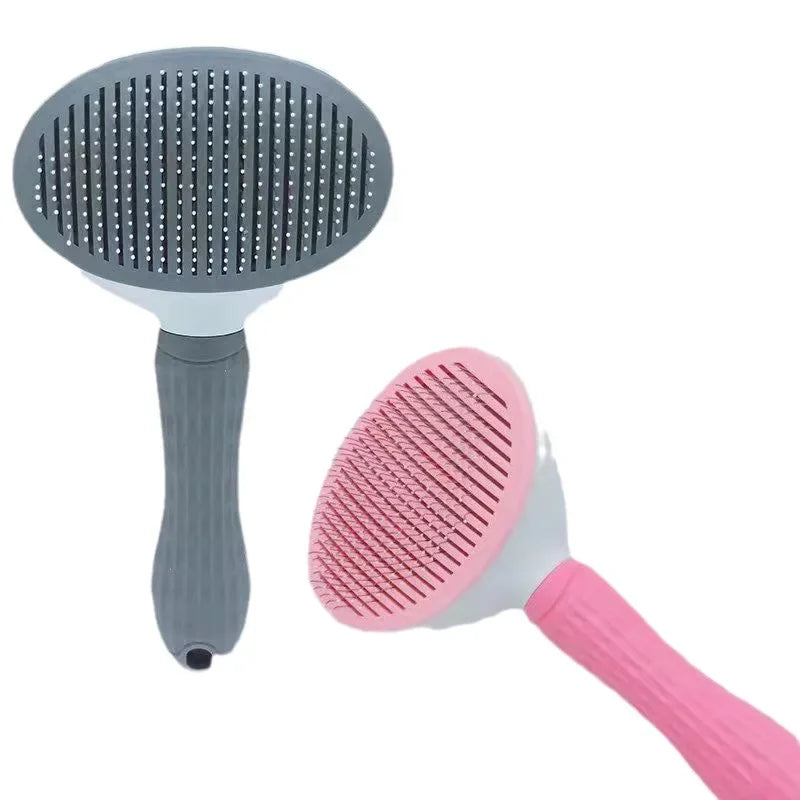 Stainless Steel Pet Grooming & Deshedding Brush
