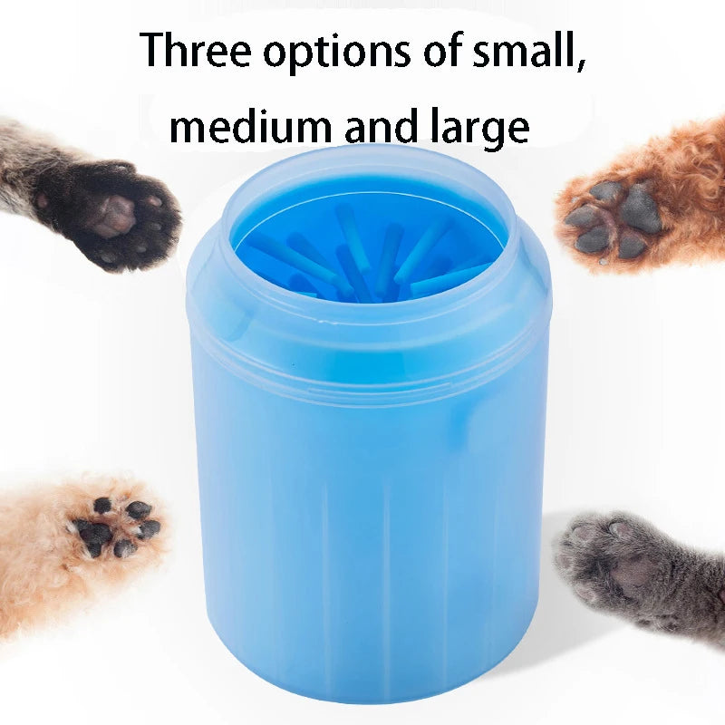 Portable Silicone Dog Paw Cleaner Cup