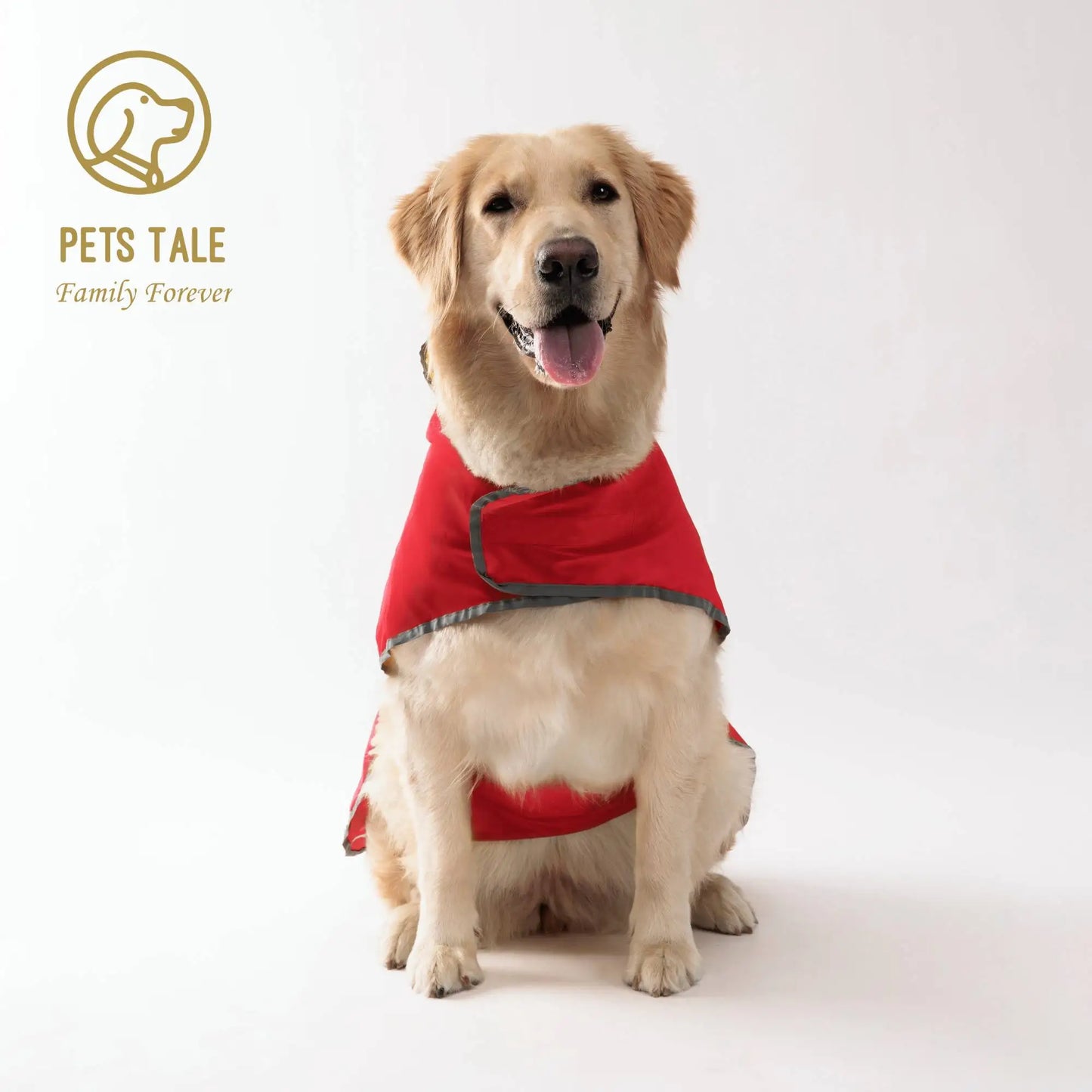 Double-Layer Reversible Dog Raincoat