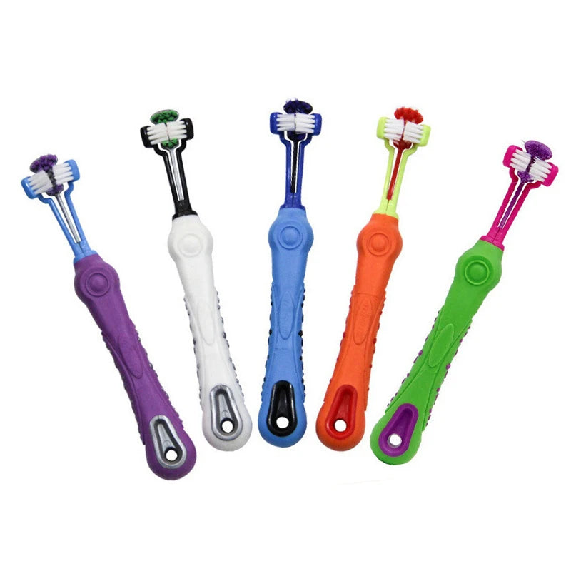 3-Sided Pet Toothbrush