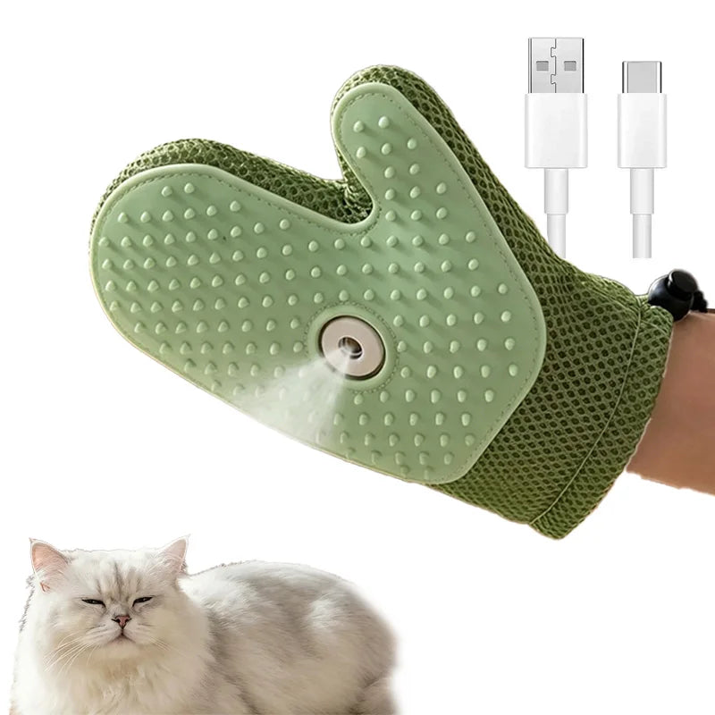 3-in-1 Steam Pet Grooming Brush