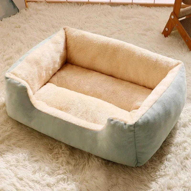Cozy Plush Cat & Dog Bed